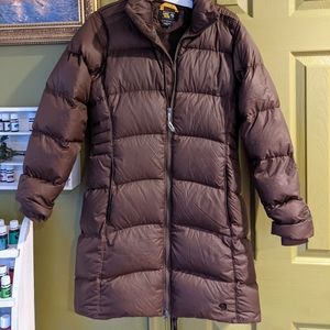 Long mountain Hardwear down jacket